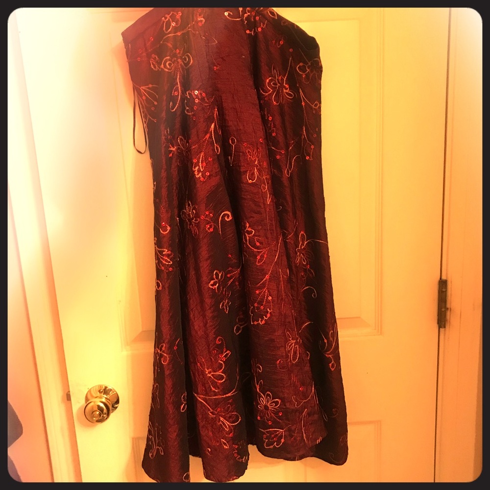 New Year’s Eve Stunning ankle length sequin skirt.